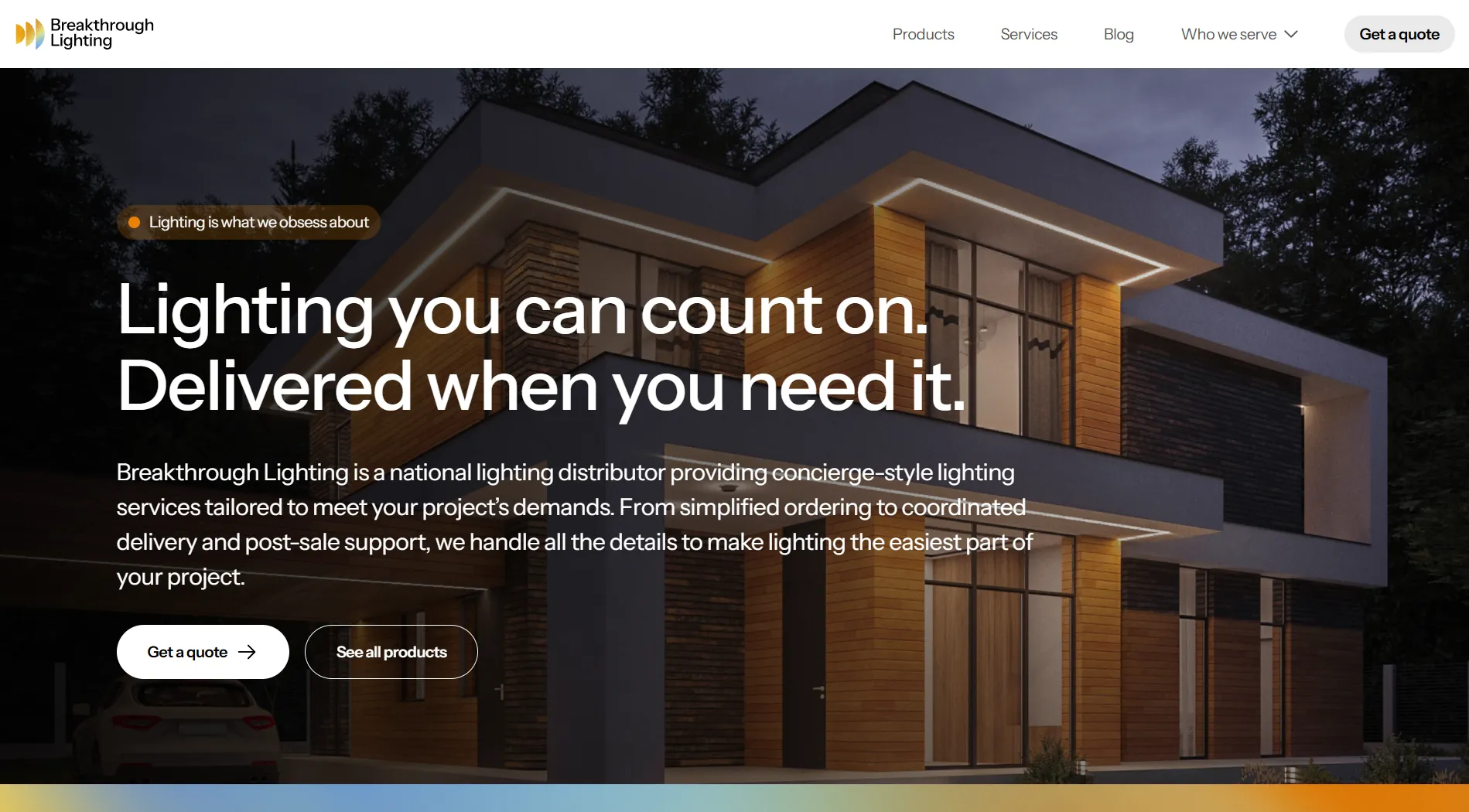 Breakthrough Lighting